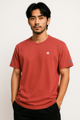 Tシャツ　チャンピオン　Champion 　ピンク　Mサイズ　※Used