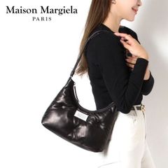 24AWモデルメゾン マルジェラ Maison Margiela  レディース グラムスラム Glam Slam ホーボースモールバッグ【ブラック】 SB3WG0024 P4300 T8013/【2024-25AW】l-bag