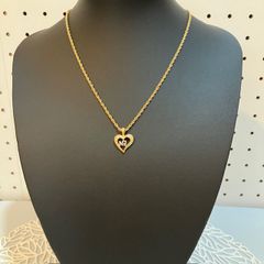 ニナリッチ　NINARICCI　ハート型　ネックレス