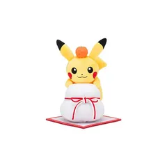 2025年最新】ポケモンセンターオリジナル ぬいぐるみ ピカチュウ鏡餅の