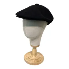 KANGOL　ハンチング　帽子　無地　WOOL507　ワンポイント　ブランドロゴ　刺しゅう　ストリート　古着