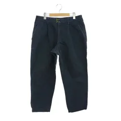 カラー kolor チノパン パンツ テーパード コットン タック 2 紺 ネイビー /HSのサムネイル