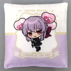 【中古】クッション・本体 柊シノア＆三宮三葉 ミニクッション 「DMMスクラッチ! 終わりのセラフ Happy Birthday優一郎」 B-2賞