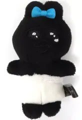 マスコットキーホルダー(BLACK) おぱんちゅうさぎ BLACK