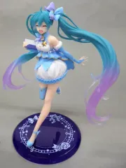 【中古】フィギュア 初音ミク(水色ドレス/笑顔) 「キャラクター・ボーカル・シリーズ01 初音ミク」 フィギュア 3rd season winter ver. タイトーオンラインクレーン限定