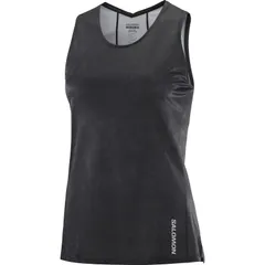 SALOMON サロモン トレイルランニング タンクトップTシャツ SENSE AERO TANK W Black LC2045100のサムネイル