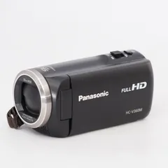 ❷美品 Panasonic HC-V360M ビデオカメラ 通電確認済み CONTAX パナソニック Panasonic HDビデオカメラ V360M 16GB 高
