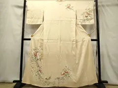 美品未着用 正絹 やまと誂製 小紋 着物 A2043