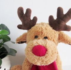 ふわふわトナカイぬいぐるみ　B級品