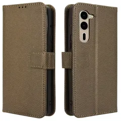 arrows We2 Plus ケース 手帳 F-51E チェック柄 手帳 ケース 【Color】ゴールドのサムネイル