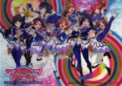 [중고] 포스터 [단품] A3 사이즈 3D 포스터 Aqours [Blu-ray 러브라이브! 선샤인!! The School Idol Movie Over the Rainbow] 세븐 넷 구입 특전