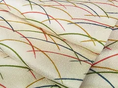 平和屋着物■付下げ　芝草文　逸品　ap4595