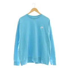 ナイキ NIKE スウェット トレーナー クルーネック 水色 ライトブルー XXL /SS ■OS ■AX