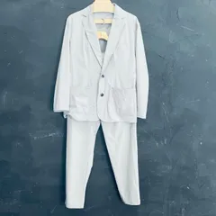 超美品 Lynx メンズ用 ジャケット パンツ 上下セット グレー Lサイズ 夏用 衣類 リンクス /300955