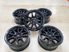 ◎希少展示品 未走行美品 Jeep FUEL 18inc 9J +20 127/5H 5本セット 個人宅OK 検) グランドチェロキー ラレード アルティチュード サミット