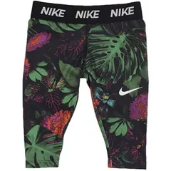 在庫処分特価】ナイキ(NIKE) ジュニア(ガールズ) GLOW ボタニカル AOP カプリパンツ 36E359-023 ブラック 並行輸入品(21y10mトレーニング)【メール便発送】(310279862)