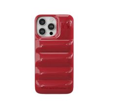 iPhone11 12 12PRO 13 14 15 16 ケース スマホカバー ダウンジャケット レッド