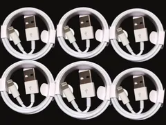 新品 iPhone ライトニングケーブル 6本　1m USB 充電器 純正品質