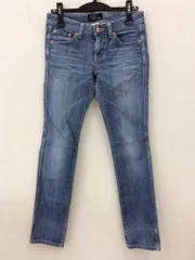 セシルマクビー　色落ちブルー デニムパンツ