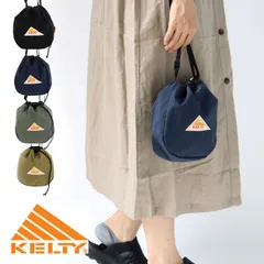 巾着 バッグ ケルティ KELTY ショルダー ポーチ ショルダーバッグ レディース アウトドア ナイロン 浴衣 バッグ ブラック ネイビー オリーブ タン