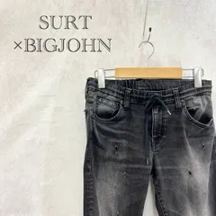 surt サートBIGJOHN ブラックデニム MXSR01M スキニーパンツ ボトムス S ブラック  メンズ ファッションのサムネイル