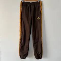 S adidas(アディダス) 00s 茶色 ジョガーパンツ