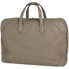 エルメス HERMES ヴィクトリア 50 ハンドバッグ 旅行 ボストンバッグ トリヨンクレマンス トゥルティエールグレー □D レディース 【中古】のサムネイル