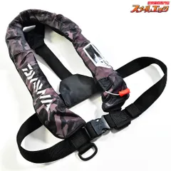 ■交換カートリッジ付き Daiwa DF2007 ライフジャケット 迷彩 □交換カートリッジ付き Daiwa DF2007 ライフジャケット 迷彩 - メルカリ