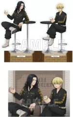 【中古】アクリルスタンド・アクリルパネル 場地圭介＆松野千冬 ビッグアクリルスタンドセット ティータイム ver. 「東京リベンジャーズ」