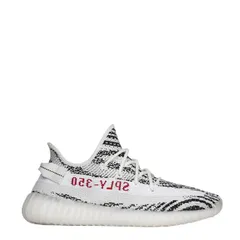 [アディダス] オリジナルス イージーブースト 350 V2 ZEBRA 【YEEZY BOOST 350 V2 ZEBRA】 ホワイト/ブラック/レッド CP9654 26.5cm アディダスジャパン正規品 [ホワイト/ブラック/レッド] [26.5 cm]