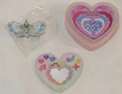 バンダイ オシャレに変身♪アイドルプリキュアセット キミとアイドルプリキュア♪ 1アイドルハートブローチケース×プリキュアキラルンリボンブレスレットセット