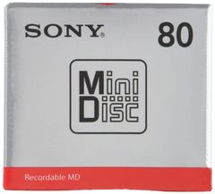 ソニー ミニディスク (80分、1枚パック) MDW80T 