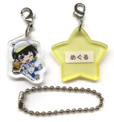 【中古】キーホルダー 蜂楽廻 「ブルーロック×mixx garden トレーディングミニキャラアクリルチャームボールチェーン」