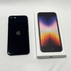【SIMフリー】Apple iPhone SE 第3世代 64GB ミッドナイト MMYC3J/A バッテリー97%