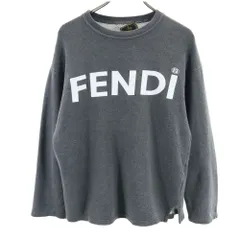 FENDI×MARC JACOBS ロゴプリントクルーネックスウェット12CPF-22