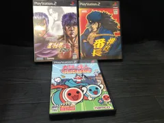 パチスロ北斗の拳Plus 押忍番長 太鼓の達人わくわくアニメ祭り PS2 ソフト3点 mGG136 ★ ●