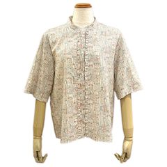 Parkes パークス リバティ LIBERTY スタンドカラーボックス5分袖