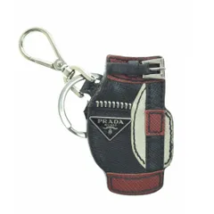 美品 PRADA sports キャディ ゴルフバッグ ヘッドカバー、ショルダー PRADA プラダ 三角ロゴ ゴルフキャディーバッグ ラグジュアリー