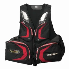 SHIMANO XEF0 フィッシングベスト 黒 SHIMANO XEF0 フィッシングベスト