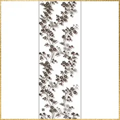 ☆彡送料無料でお届け☆彡Color:グレー 染の安坊 手ぬぐい「つる花 グレー」 本染め 綿100% 特岡 日本製 35cm×100cm