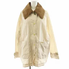バブアー Barbour 24SS Re-Engineered Hutton リ エンジニアード ミドルレングス ブルゾン コーデュロイ コットン UK10 M ベージュ 241LSP0153 /AN28のサムネイル