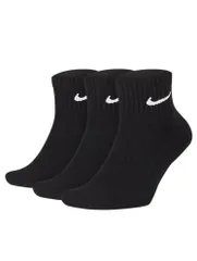 【新品未使用】ナイキ 3足組 靴下 クウォーター ブラック