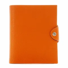 楽天市場】HERMES【エルメス】ユリスGM 手帳カバー レザー