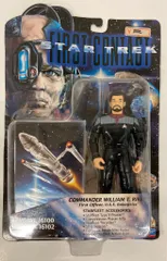 PLAYMATES MOVIE ACTION FIGURE COMMANDER WILLIAM T RIKER