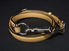 ■極美品■ COACH コーチ レザー バッグ用 ショルダーストラップ 斜め掛け 肩掛け レディース ベージュ系 CC0826