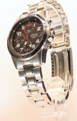 【稼働・美品】SEIKO 7T92-0DX0 メンズ クォーツ腕時計 クロノグラフ 日付表示 2010年代製 #1686