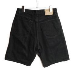 90s SOLO バギーショートパンツ　ブラックデニム　34 90s SOLO バギーショートパンツ ブラックデニム 34 - メルカリ