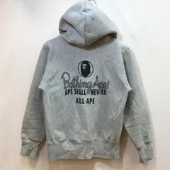 A Bathing Ape Champion コラボ グレー パーカー Lサイズ 2025年最新】チャンピオン APEの人気アイテム - メルカリ