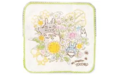 マル 【スタジオジブリ】【となりのトトロ】ミニタオル【春の花束】【メイ】【宮崎駿】【ジブリ】【トトロ】【アニメ】【映画】【タオル】【グッズ】【贈り物】