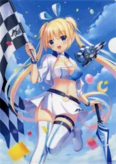 【中古】クリアファイル LUNAR-Q(るなきゅん) オリジナルA4クリアファイル 「Switchソフト LUNARiA -Virtualized Moonchild-」 Amazon.co.jp購入特典